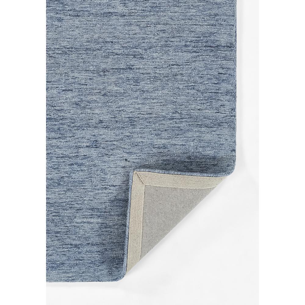 Contemporary Runner Area Rug, Denim, 2'3" X 8' Runner