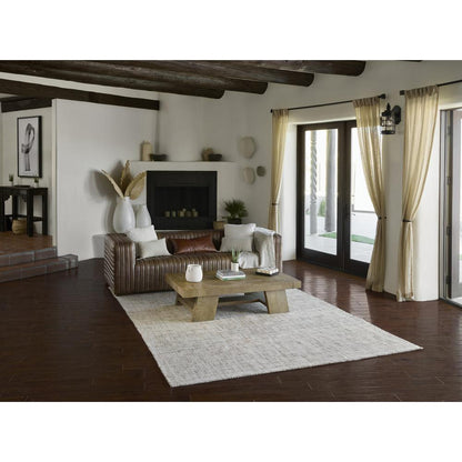 Contemporary Runner Area Rug, Light Grey, 2'3" X 8' Runner