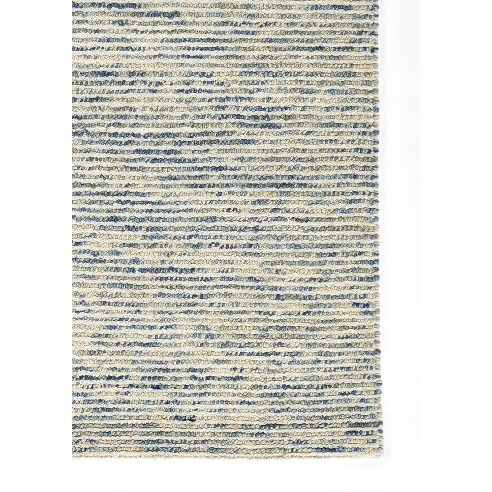 Contemporary Rectangle Area Rug, Blue, 3'6" X 5'6"