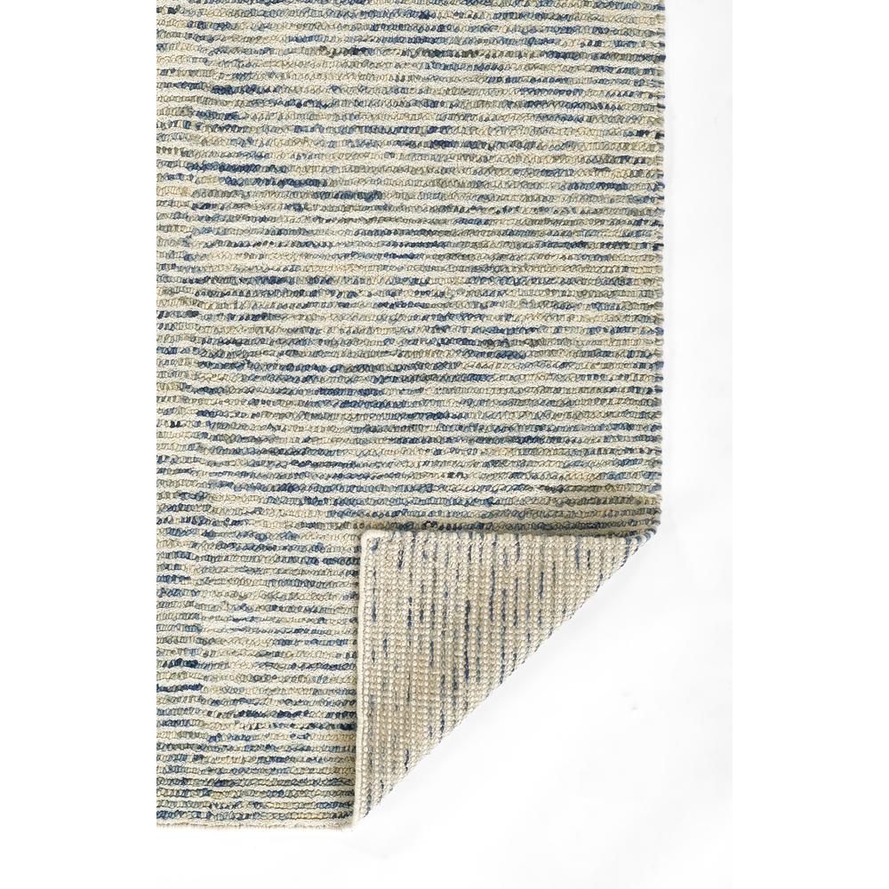 Contemporary Rectangle Area Rug, Blue, 3'6" X 5'6"