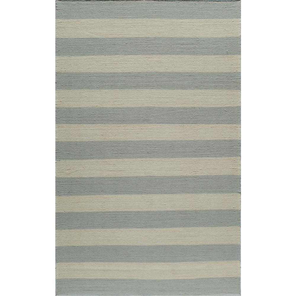 Contemporary Rectangle Area Rug, Grey, 5' X 8'