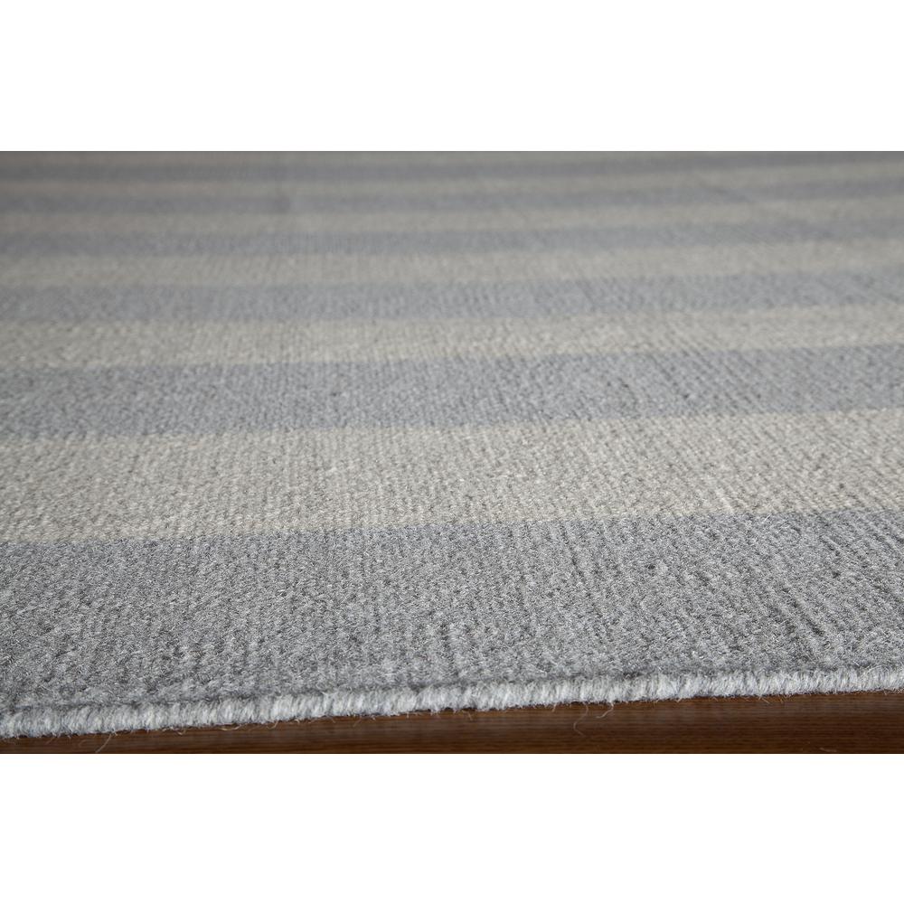Contemporary Rectangle Area Rug, Grey, 5' X 8'