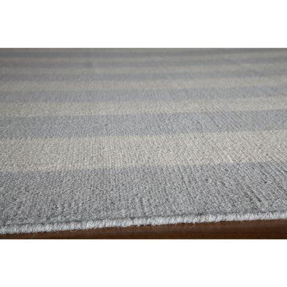 Contemporary Rectangle Area Rug, Grey, 5' X 8'