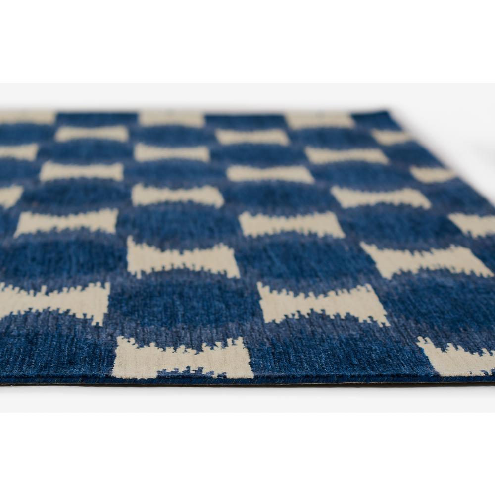 Transitional Rectangle Area Rug, Navy, 3'6" X 5'6"