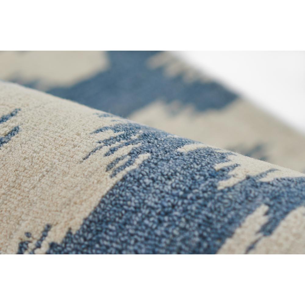 Transitional Rectangle Area Rug, Slate, 3'6" X 5'6"
