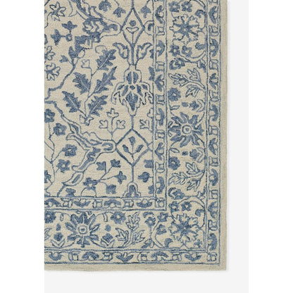 Transitional Rectangle Area Rug, Ivory, 3'6" X 5'6"