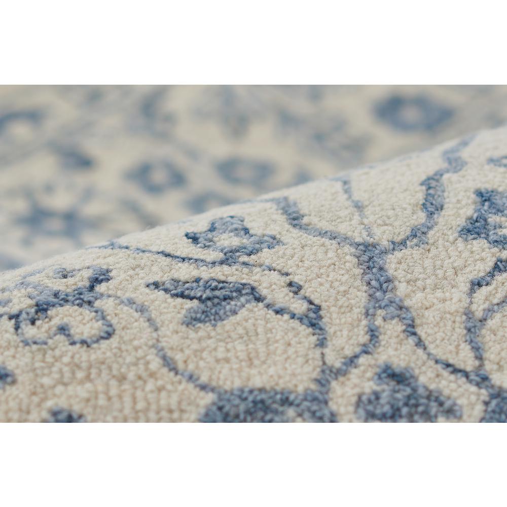 Transitional Rectangle Area Rug, Ivory, 3'6" X 5'6"