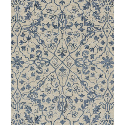 Transitional Rectangle Area Rug, Ivory, 3'6" X 5'6"