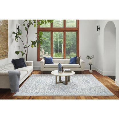 Transitional Rectangle Area Rug, Ivory, 3'6" X 5'6"