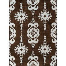 Contemporary Rectangle Area Rug, Baby Blue, 4' X 6'