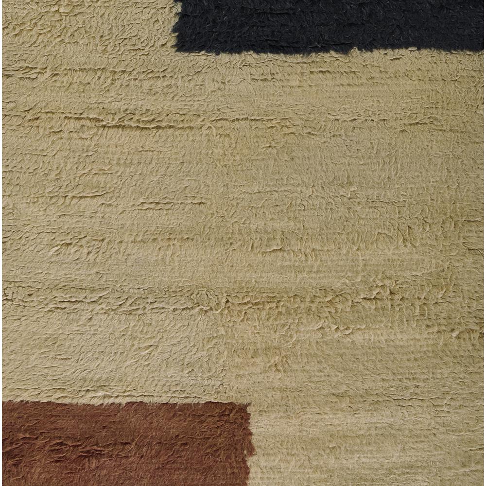 Contemporary Runner Area Rug, Multi, 2'6" X 8' Runner
