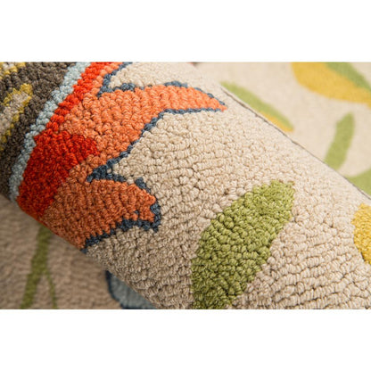 Casual Rectangle Area Rug, Multi, 3'9" X 5'9"