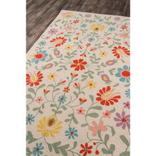 Casual Rectangle Area Rug, Ivory, 3'9" X 5'9"