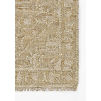 Traditional Rectangle Area Rug, Ivory, 5'3" X 7'6"