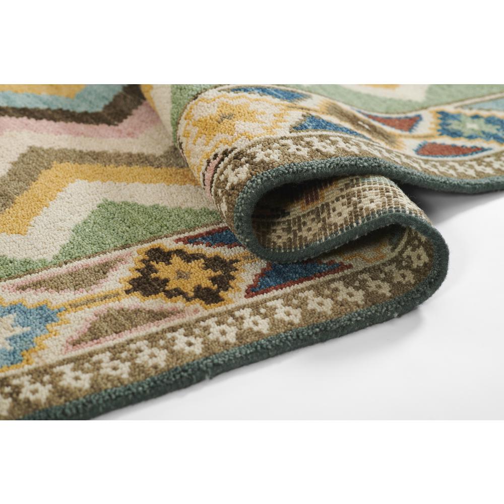 Traditional Rectangle Area Rug, Multi, 3'6" X 5'6"