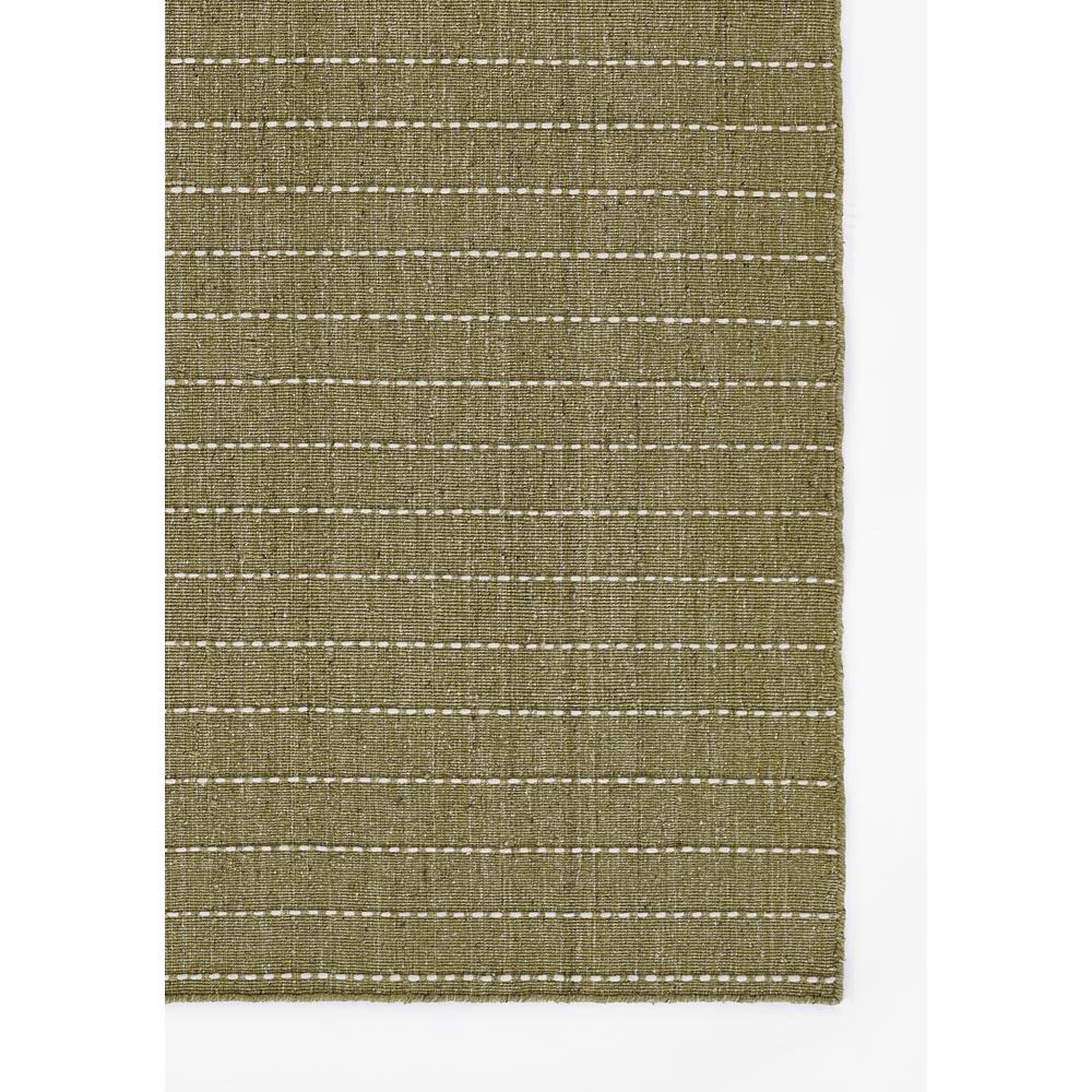 Contemporary Rectangle Area Rug, Green, 3'6" X 5'6"