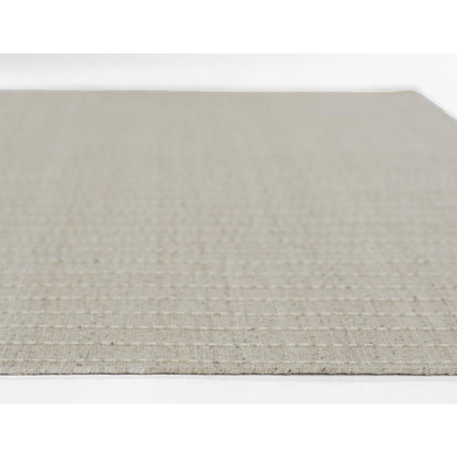 Contemporary Rectangle Area Rug, Natural, 3'6" X 5'6"
