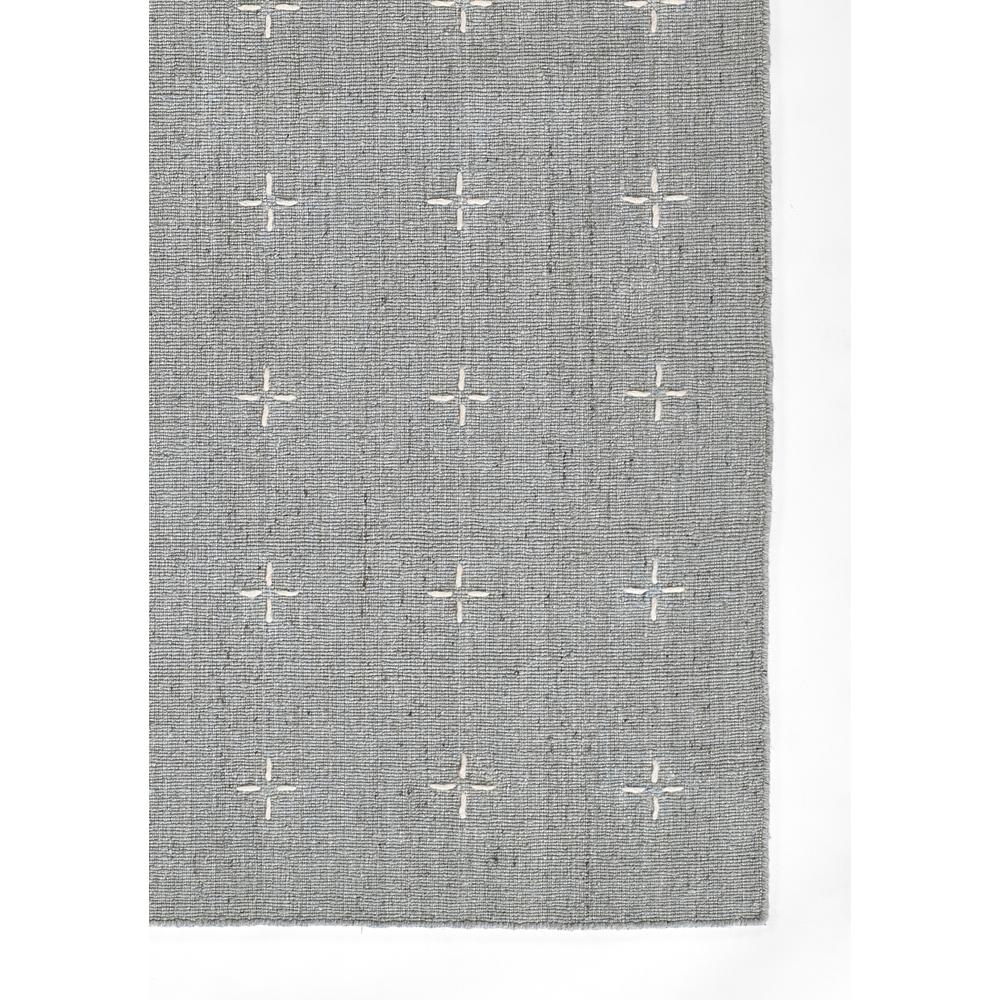 Contemporary Rectangle Area Rug, Light Blue, 5' X 8'
