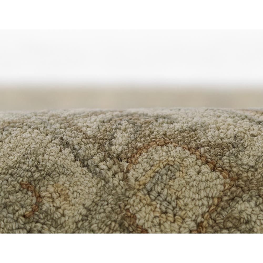 Traditional Rectangle Area Rug, Light Blue, 5' X 8'