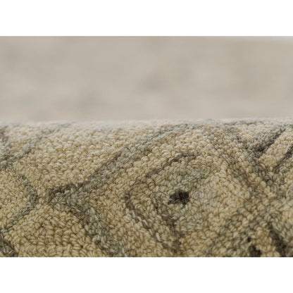 Traditional Rectangle Area Rug, Taupe, 5' X 8'