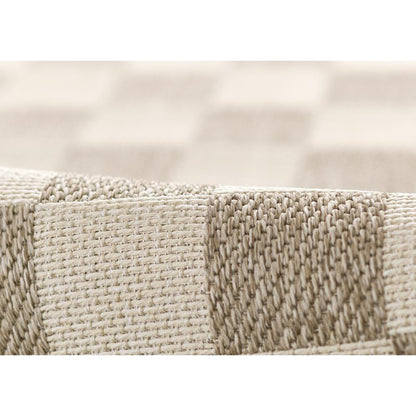 Contemporary Rectangle Area Rug, Grey, 5'3" X 7'