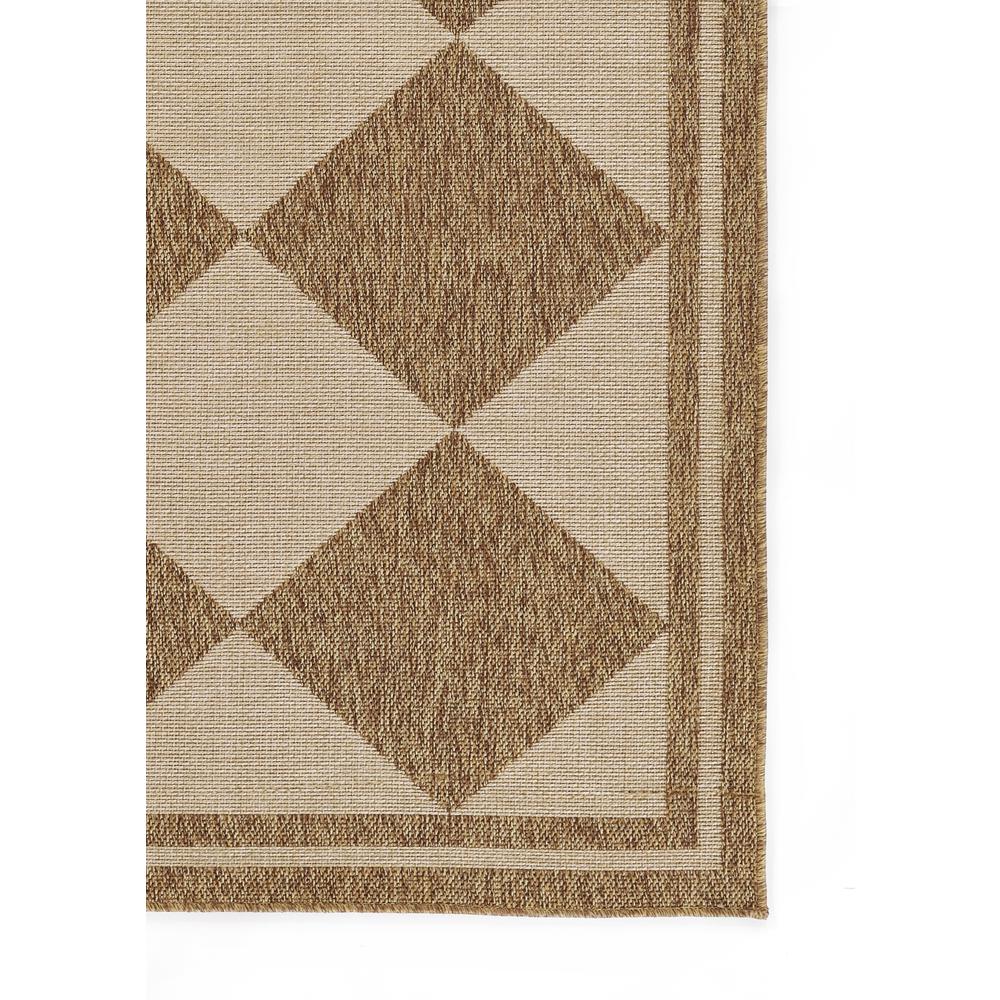 Contemporary Rectangle Area Rug, Natural, 5'3" X 7'