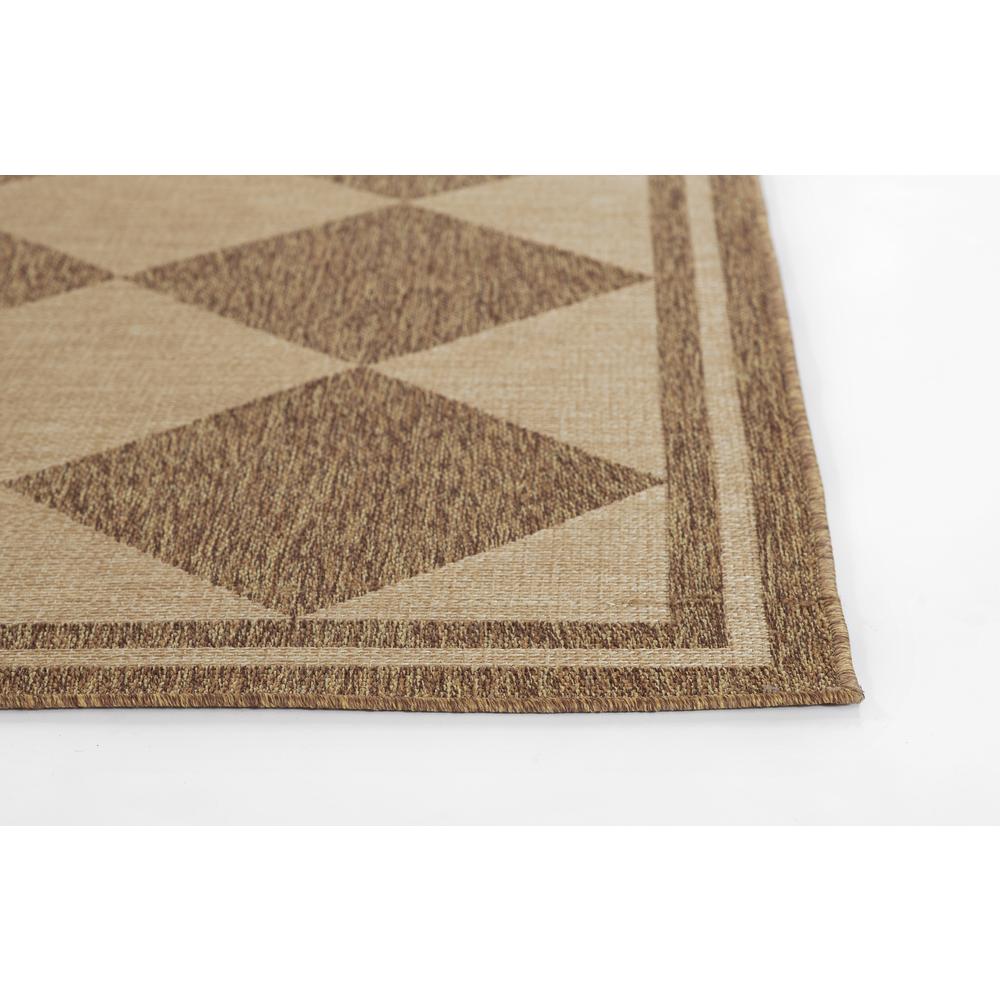 Contemporary Rectangle Area Rug, Natural, 5'3" X 7'