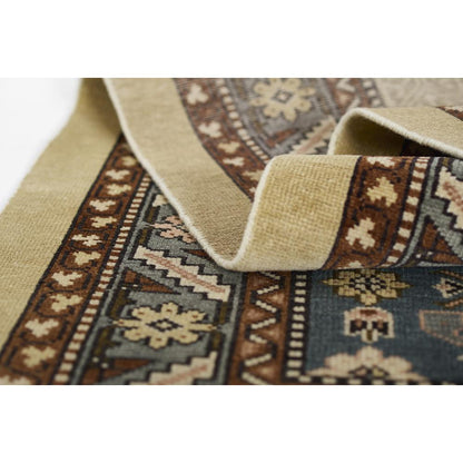 Traditional Rectangle Area Rug, Blue, 5' X 8'