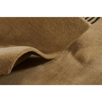 Contemporary Rectangle Area Rug, Beige, 3'6" X 5'6"
