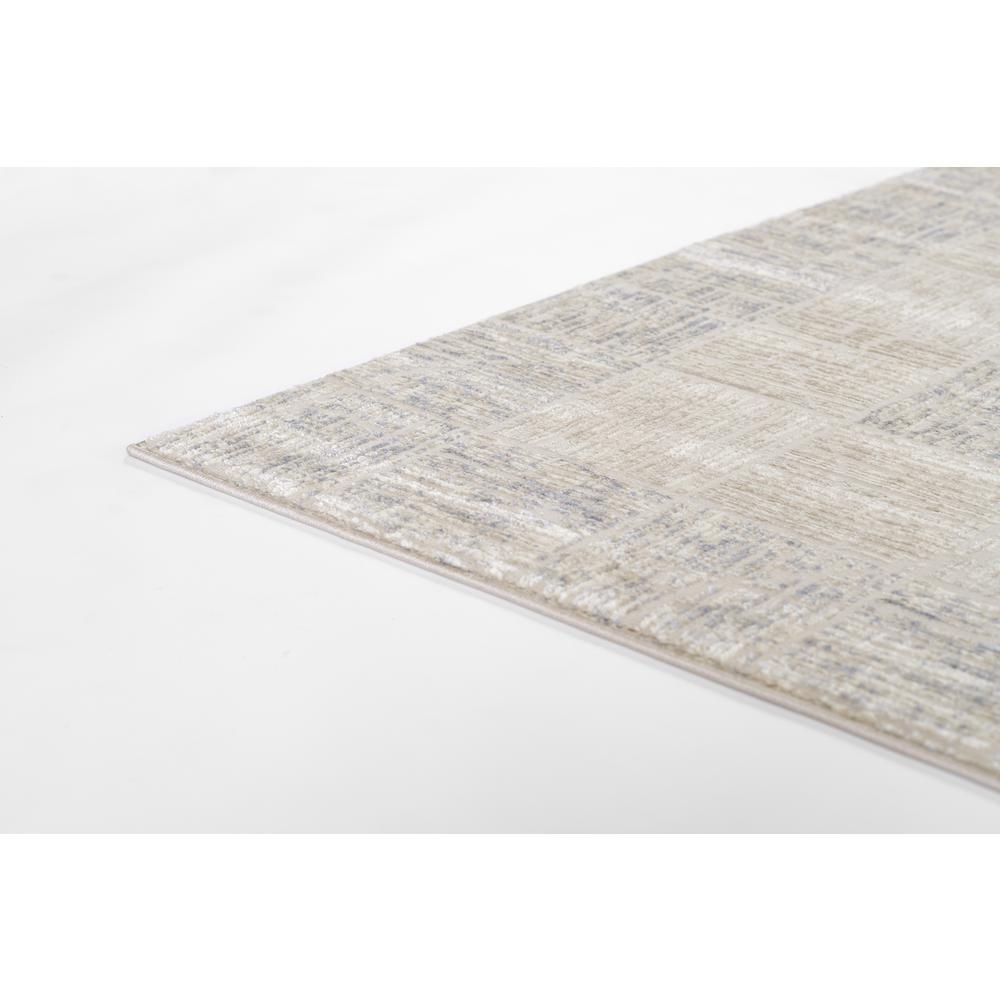 Contemporary Rectangle Area Rug, Blue, 5'3" X 7'6"