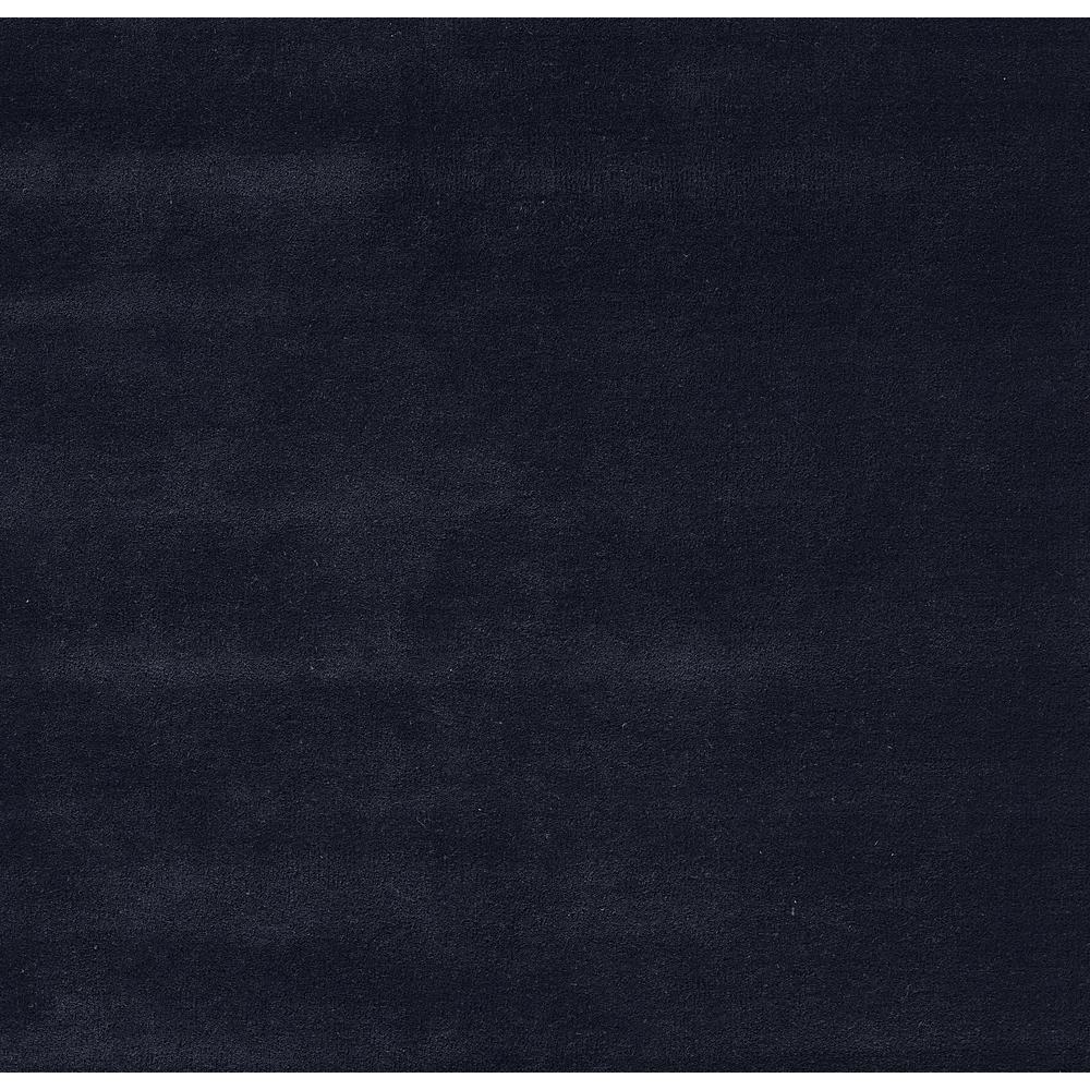Contemporary Rectangle Area Rug, Navy, 3'6" X 5'6"