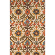 Casual Rectangle Area Rug, Gold, 3'6" X 5'6"