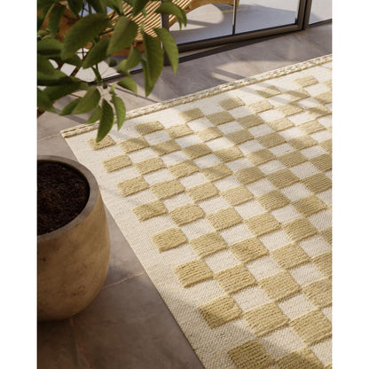 Contemporary Runner Area Rug, Beige, 2'6" X 8' Runner