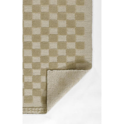 Contemporary Runner Area Rug, Beige, 2'6" X 8' Runner