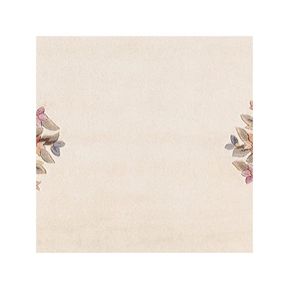 Transitional Runner Area Rug, Ivory, 2'3" X 8' Runner