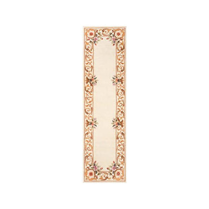 Transitional Runner Area Rug, Ivory, 2'3" X 8' Runner