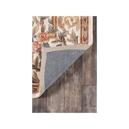 Transitional Runner Area Rug, Ivory, 2'3" X 8' Runner