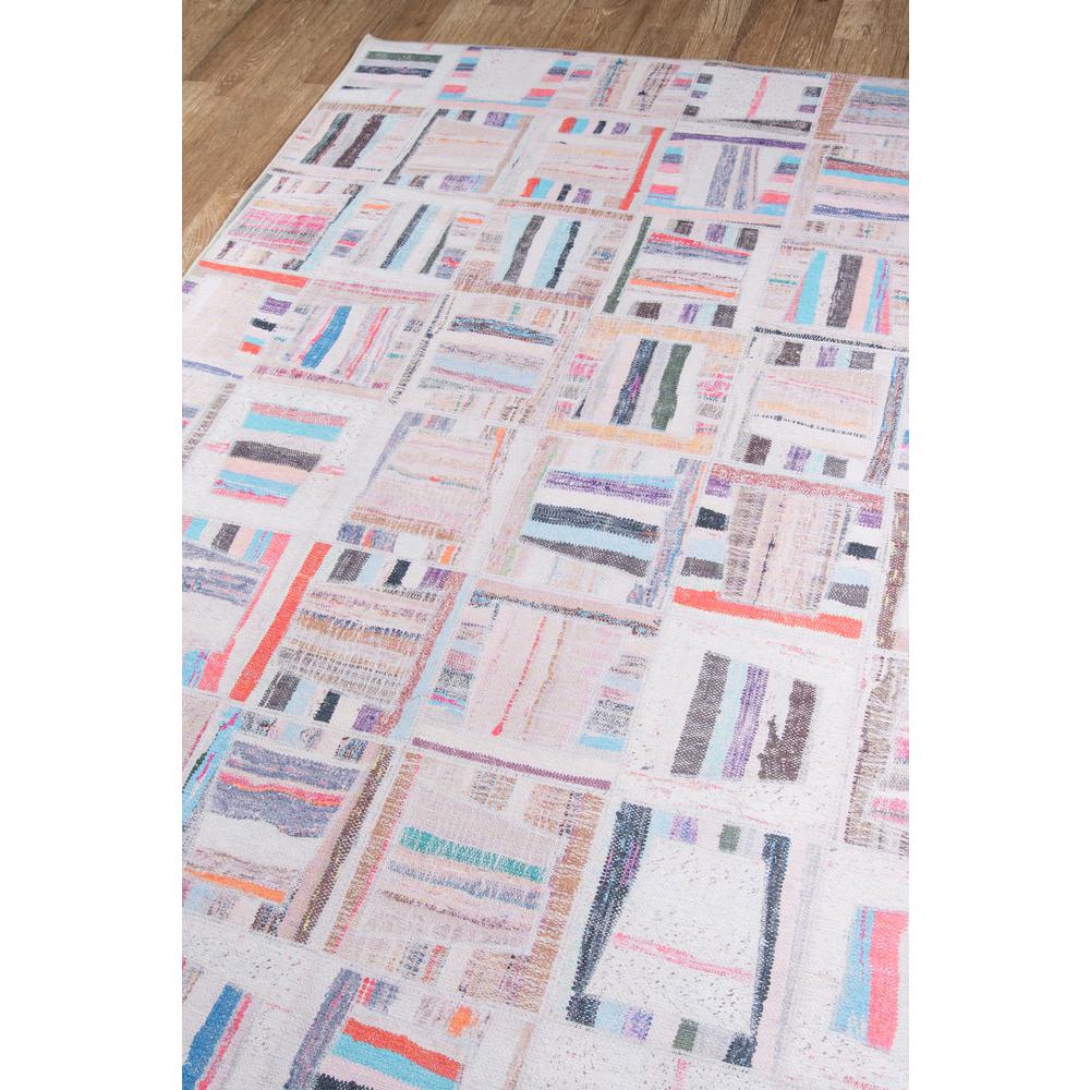 Contemporary Rectangle Area Rug, Multi, 5' X 7'6"