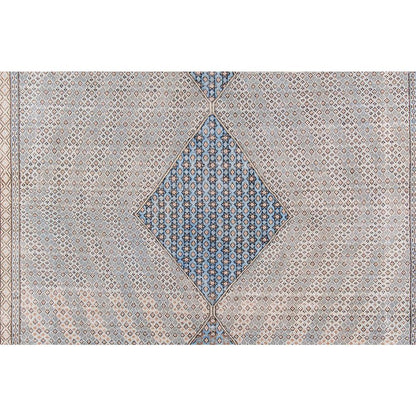 Traditional Runner Area Rug, Blue, 2'3" X 7'6" Runner