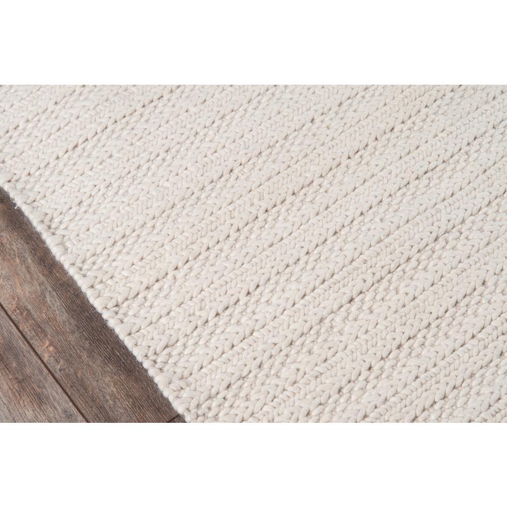 Contemporary Rectangle Area Rug, Ivory, 5' X 7'