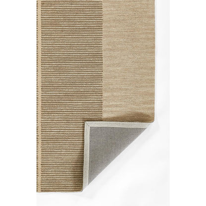 Contemporary Rectangle Area Rug, Beige, 5' X 8'