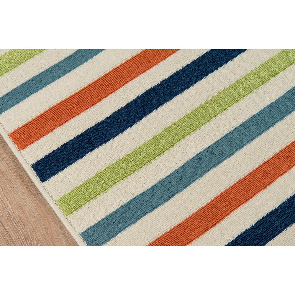 Contemporary Rectangle Area Rug, Multi, 3'11" X 5'7"