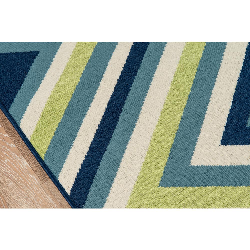 Contemporary Rectangle Area Rug, Multi, 3'11" X 5'7"