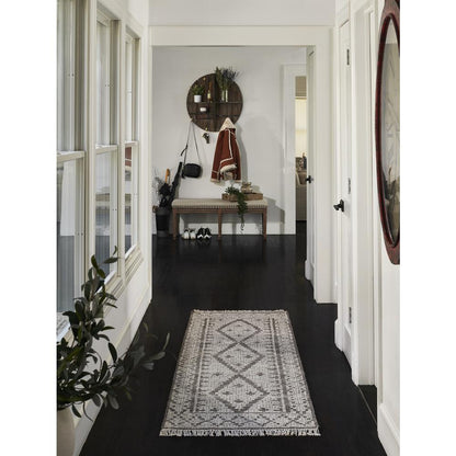 Traditional Rectangle Area Rug, Natural, 3'6" X 5'6"