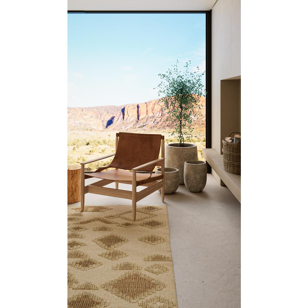 Traditional Rectangle Area Rug, Natural, 3'6" X 5'6"