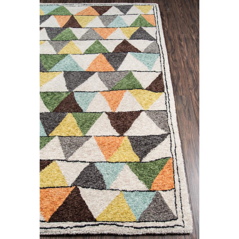 Modern Rectangle Area Rug, Multi, 7'6" X 9'6"