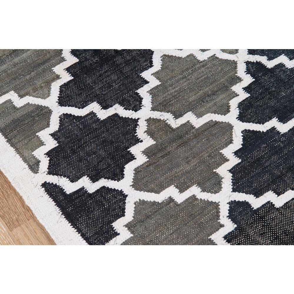 Contemporary Rectangle Area Rug, Charcoal, 3'3" X 5'3"