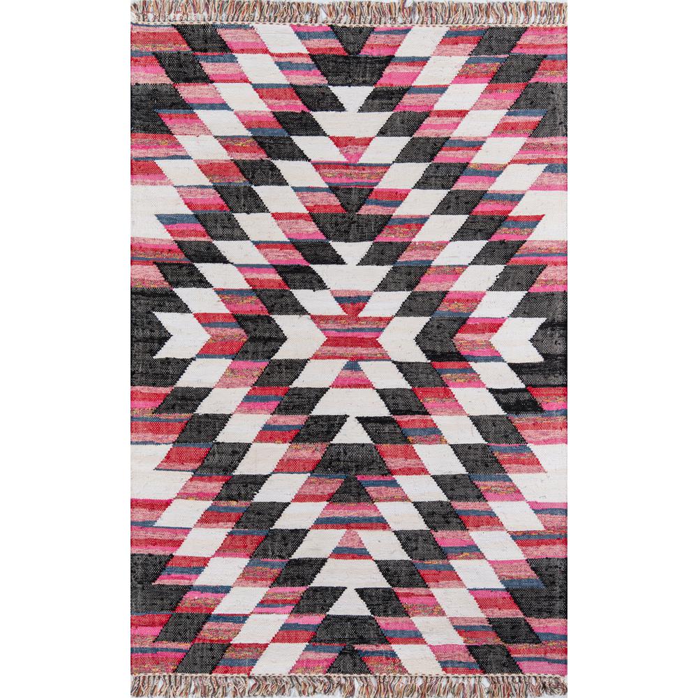 Contemporary Rectangle Area Rug, Multi, 3'3" X 5'3"