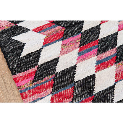 Contemporary Rectangle Area Rug, Multi, 3'3" X 5'3"