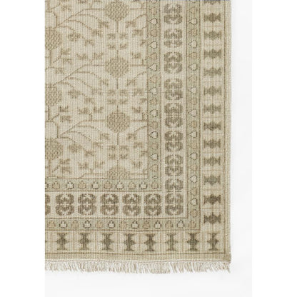 Traditional Rectangle Area Rug, Beige, 7'9" X 9'9"